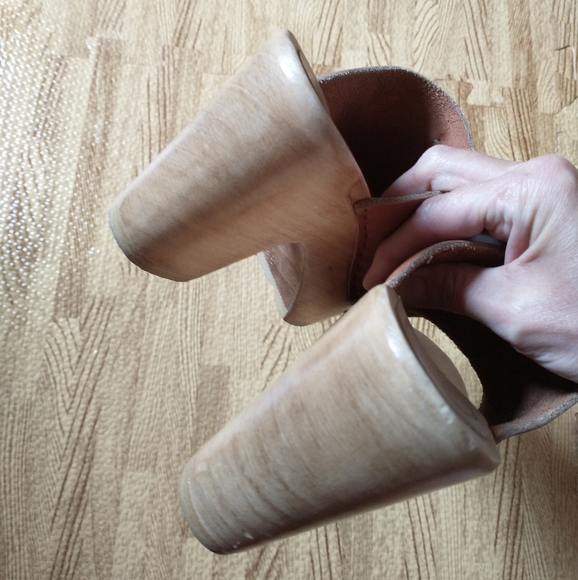 No. 6 clogs warm brown leather size 36 - Picture 6 of 8